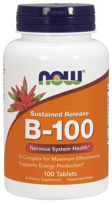 Vitamin B-100, Sustained Release - 100 tabs
