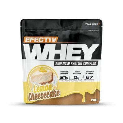 Whey Protein, Lemon Cheesecake - 2000g
