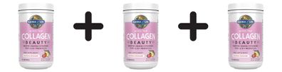 3 x Collagen Beauty, Strawberry Lemonade - 270g