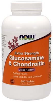 Glucosamine & Chondroitin, Extra Strength - 240 tabs