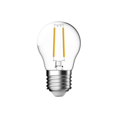 Nordlux Energetic LED Leuchtmittel E27 Filament klar 250lm 4000K 2,1W 80Ra 360° 4,5x4