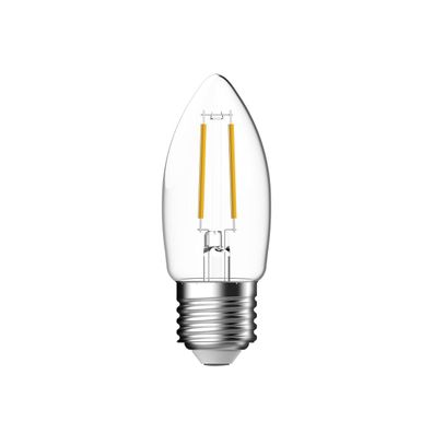 Nordlux Energetic LED Leuchtmittel E27 Filament klar 250lm 2700K 2,1W 80Ra 360° 3,5x3