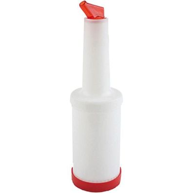 APS Dosier-/ Vorratsflasche Kunststoff, Inhalt 1 Liter, rot