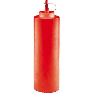 Paderno Quetschflasche, rot, Inhalt: 0,36 Liter