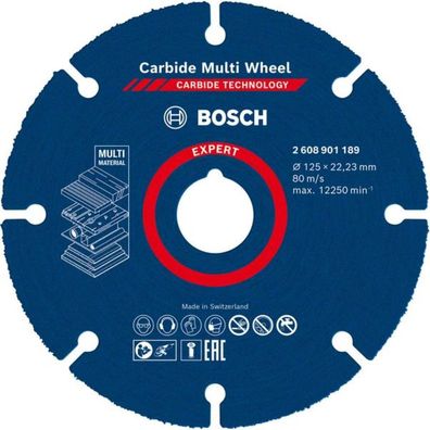 Bosch
125 mm, 22,23 mm