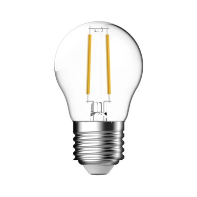 Nordlux Energetic LED Leuchtmittel E27 G45 Filament klar 140lm 2700K 1,2W 80Ra 360° 4