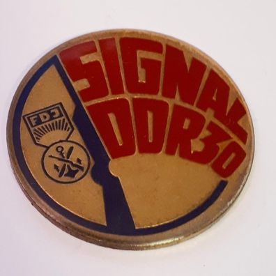 DDR Abzeichen Signal DDR 30