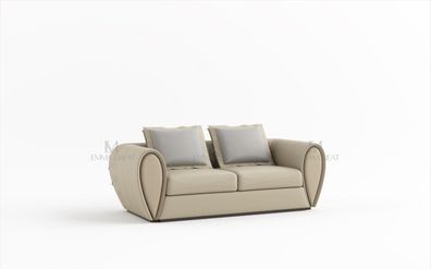Sofa 2 Sitzer Design Sofas Polster Couchen Leder Relax Moderne Zweisitzer Neu
