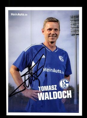 Tomasz Waldoch FC Schalke 04 Traditionsmannschaft 2022-23 Original Sign.