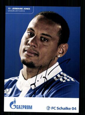 Jermaine Jones Autogrammkarte FC Schalke 04 2. Karte 2011-12 Original Sign