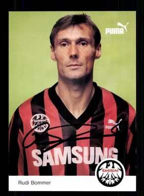 Rudi Bommer Autogrammkarte Eintracht Frankfurt 1992-93 Original Signiert