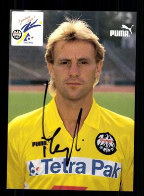 Manfred Binz Autogrammkarte Eintracht Frankfurt 1993-94 Original Signiert