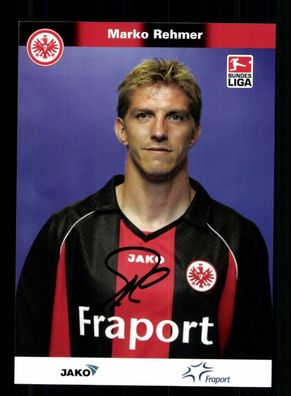 Marko Rehmer Autogrammkarte Eintracht Frankfurt 2006-07 Original Signiert