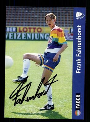 Frank Fahrenhorst Autogrammkarte VFL Bochum 1997-98 Original Signiert