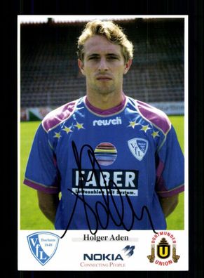 Holger Aden Autogrammkarte VFL Bochum 1993-94 Original Signiert