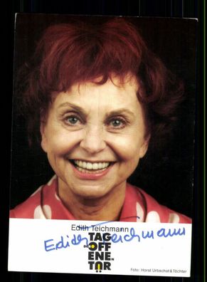 Edith Teichmann Autogrammkarte Original Signiert # BC 209376