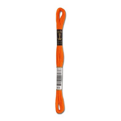 8m Anchor Stickgarn - Farbe 925 - orange