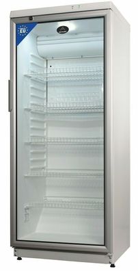 Getränke Kühlschrank Weiß Normalkühlung Glastür Roste NEU