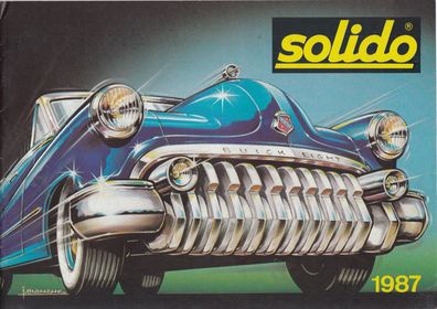 Solido Modellautokatalog 1987