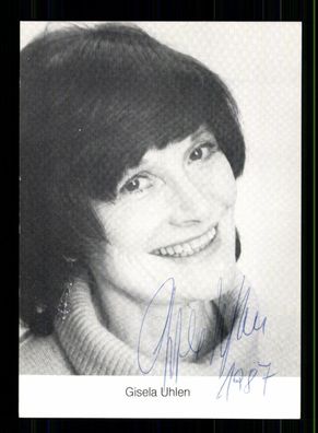 Gisela Uhlen Autogrammkarte Original Signiert # BC 209321