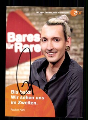 Fabian Kahl Bares für Rares Autogrammkarte Original Signiert # BC 209507