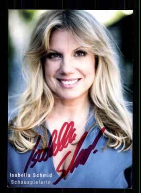 Isabella Schmid Autogrammkarte Original Signiert ## BC 209549