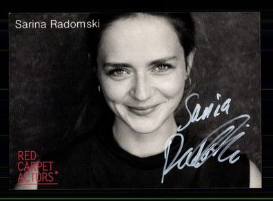 Sarina Radomski Autogrammkarte Original Signiert # BC 209592