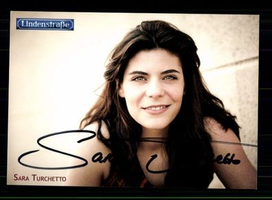 Sara Turchetto Lindenstraße Autogrammkarte Original Signiert # BC 209621