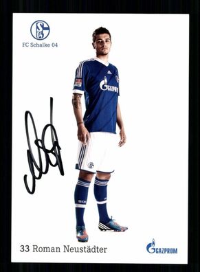 Roman Neustädter Autogrammkarte FC Schalke 04 2012-13 Original Signiert