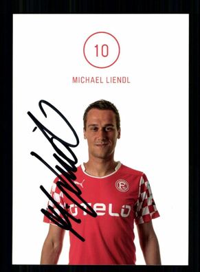 Michael Liendl Autogrammkarte Fortuna Düsseldorf 2014-15 Original Signiert