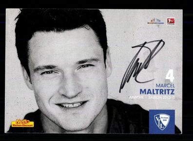 Marcel Maltritz Autogrammkarte VFL Bochum 2012-13 Original Signiert