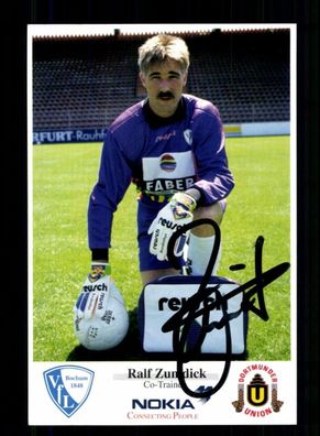 Ralf Zumdick Autogrammkarte VFL Bochum 1993-94 Original Signiert