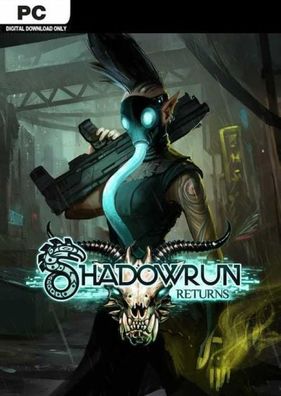 Shadowrun Returns (PC-MAC-Linux, 2013, Nur Steam Key Download Code) Keine DVD