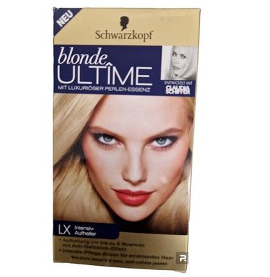 Blonde Ultime LX Haarfarbe Aufheller bis zu 6 Stufen mit Anti Gelbstich Effekt