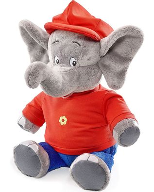 Plüschtier - Benjamin Blümchen (38cm) Kuscheltier Stofftier Elefant Plüschfigur