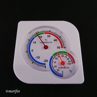 Thermometer-Hygrometer, analoges Temperatur-Messgerät Art.-Nr. 12324
