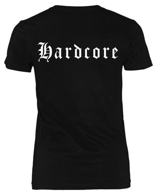 Hardcore Damen Girlie T-Shirt | Hardstyle Gabber RTC Musik Techno | M4