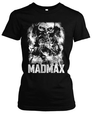 Mad Max Damen Girlie T- Shirt | Mel Gibson Braveheart Lethal Weapon Kult | M2