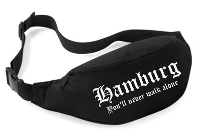 Hamburg Bauchtasche Gürtel-Tasche Bag | Fussball Ultras Geschenk Hansestadt Fan