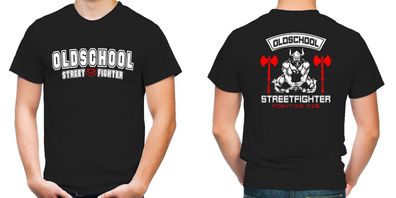 Old School Streetfighter T-Shirt | Hardcore | MMA | Boxing | M7