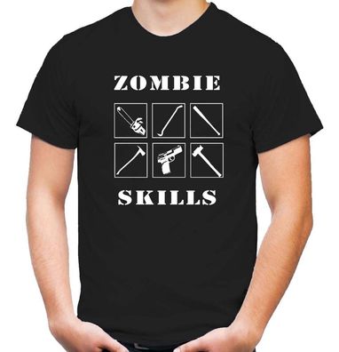 Zombie Skills T-Shirt | Walking Dead | Resident Evil | Silent Hill | Fun |