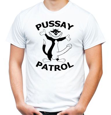 Pussay Patrol T-Shirt | Sex on the Beach | Party | MILF | Herrentag | Fun |