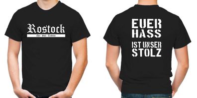 Unser Stolz - Rostock T-Shirt | Fussball | Ultras | Männer | Herren | Pyro |