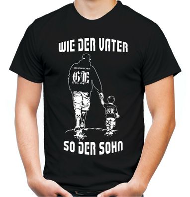 Wie der Vater so der Sohn Herren T-Shirt Papa Vatertag Fussball | Gelsenkirchen