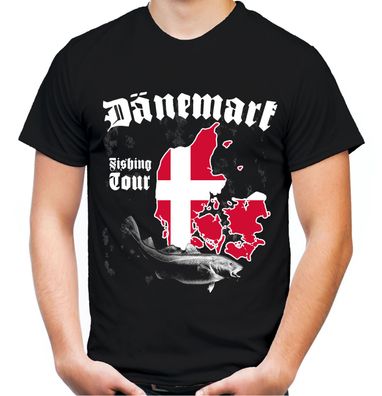 Dänemark Fishing Tour T-Shirt | Angler Geschenk Angeln Hecht Carp Hunter Jäger