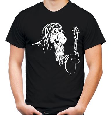 GandALF Männer T-Shirt | ALF Herr der Ringe Mittelerde Fun Kult