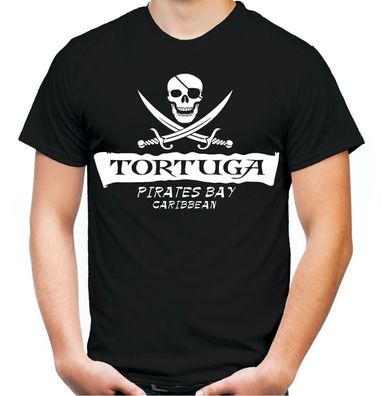 Tortuga Pirates Bay Männer T-Shirt | Fluch der Karibik Jack Sparrow Kult