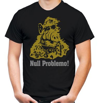 ALF Fun Männer T-Shirt | Null Problemo Ufo Kult Geschenk | M1