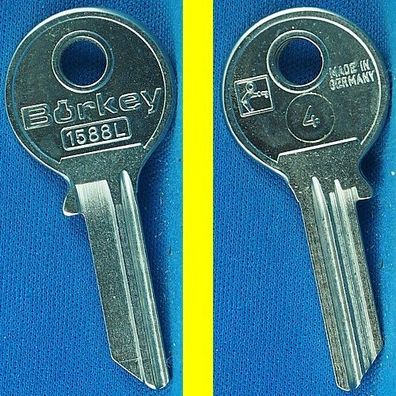 Schlüsselrohling Börkey 1588 L 4 - für verschiedene Ojmar Profil M