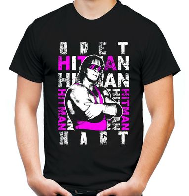 Bret Hart Männer T-Shirt | Wrestling Vintage Legende